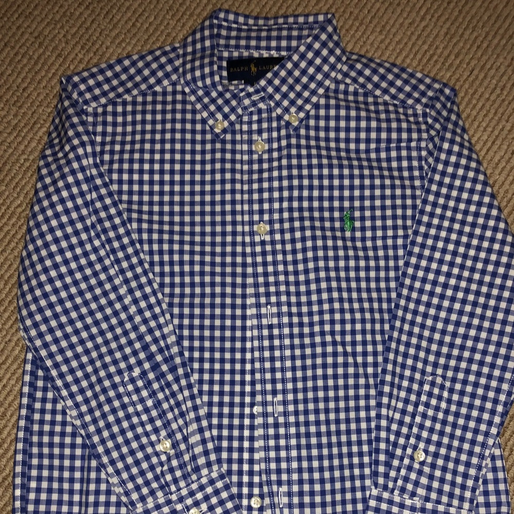 Little boys Ralph Lauren button downs size 6